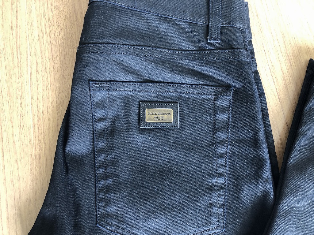 DOLCE&GABBANA ドルチェ＆ガッバーナ 16 STRETCH ストレッチ ブラック 