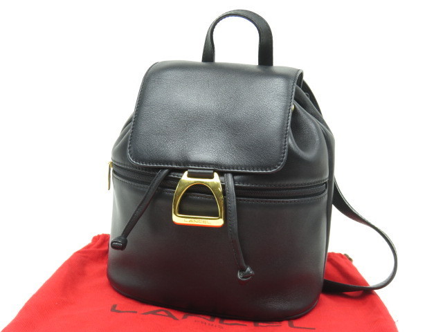 赤字超特価，2026 37964 本物 ランセル LANCEL 外極 リュックサック バックパック デイパック バッグ レザー レディース(女性用)｜売買されたオークション情報、yahooの商品情報をアーカイブ公開 - オークファン 女性用