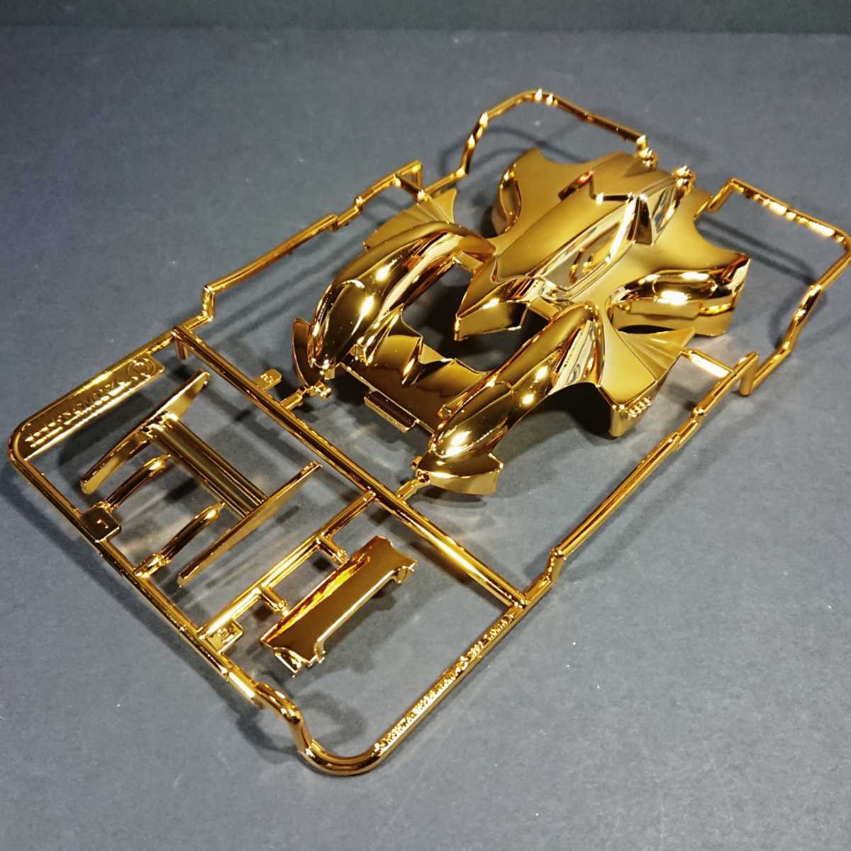 限定【メッキ仕様】ミニ四駆 スピンコブラ ゴールドメッキ 未組立 新品