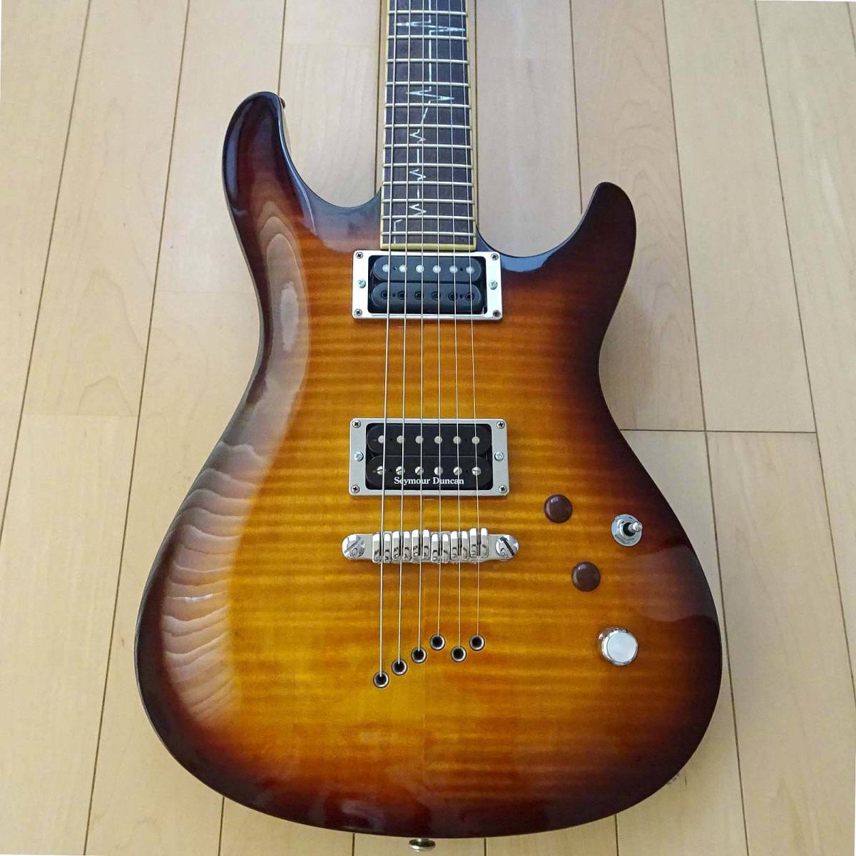 Ibanez SZ520FM DAS改 Duncan PU， マーティ・フリードマン Marty