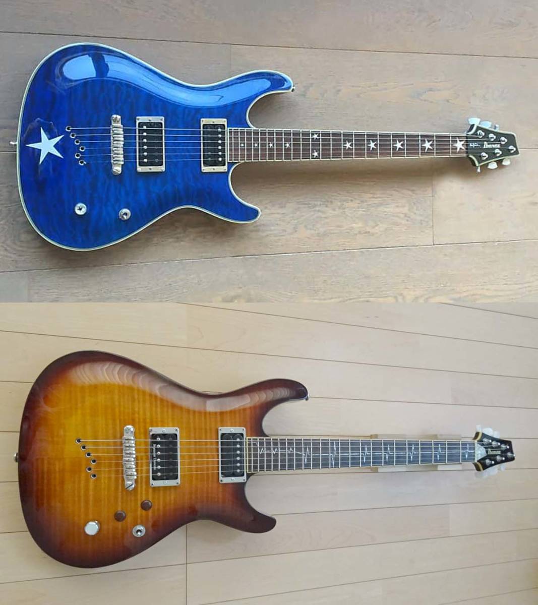 Ibanez SZ520FM DAS改 Duncan PU， マーティ・フリードマン Marty