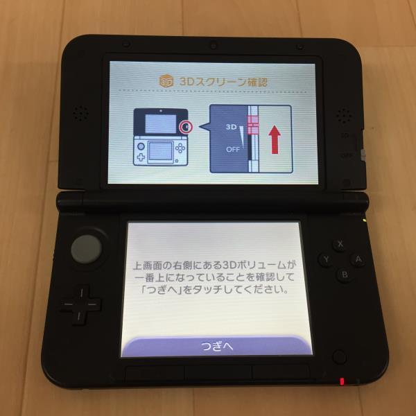 ☆動作確認済み☆ ニンテンドー3DS LL ブルーXブラック+ポケモンソフト6本