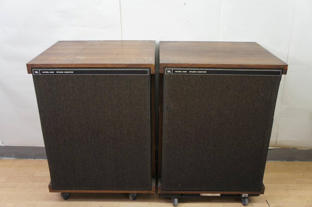 最安値，最新作 JBL MODEL 4320 STUDIO MONITOR スタジオモニター 4502WX ENCLOSURE スピーカーペア 13692-B(スピーカー本体)｜売買されたオークション情報、yahooの商品情報をアーカイブ公開 - オークファン JBL