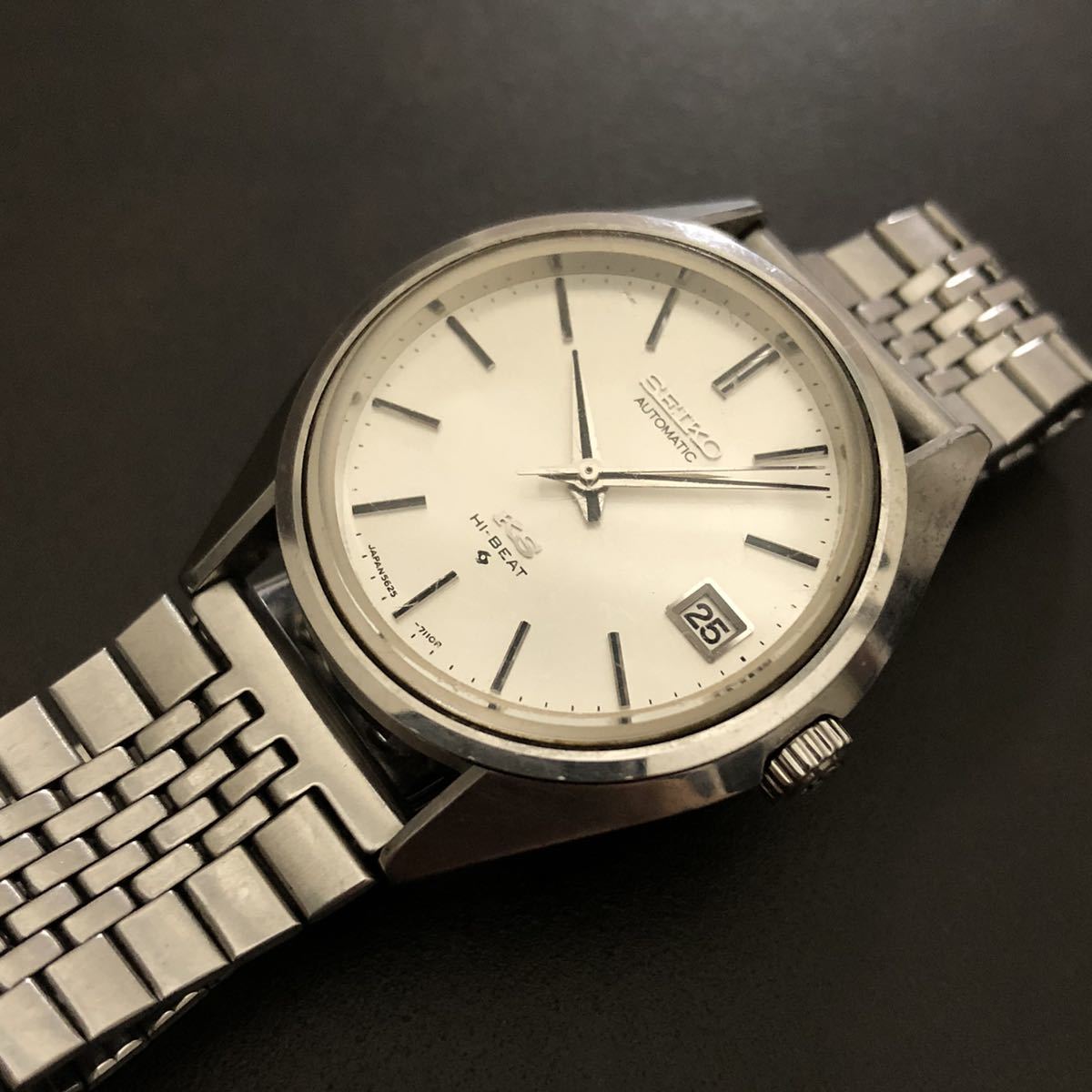5625-7113 キングセイコー セイコー SEIKO 自動巻き デイト KING r 