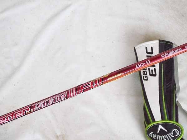 GBB キャロウェイ フェアウェイウッド EPIC STAR エピック スター FW 5W フレックスS 3W (Callaway) BIG : フェアウェイウッドの試打レビュー Callaway（キャロウェイ）