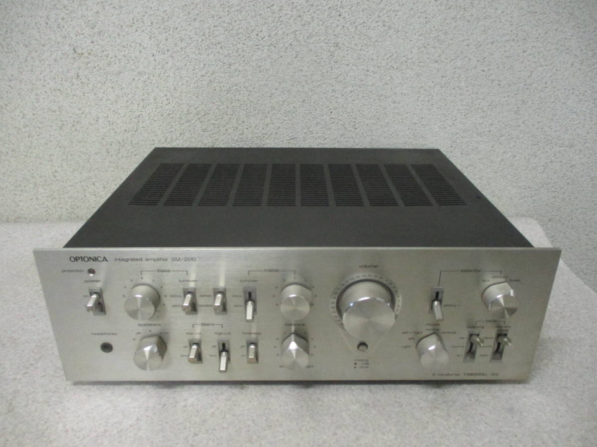 シャープ SHARP SM-2510 プリメインアンプ OPTONICA ジャンク
