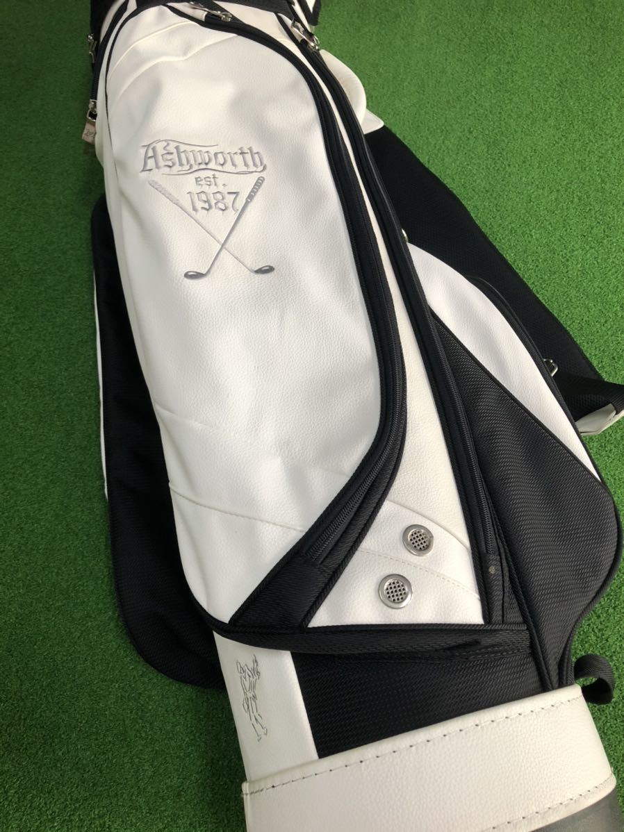 綺麗です！Ashworth キャディバッグ アシュワース Yahoo!オークション