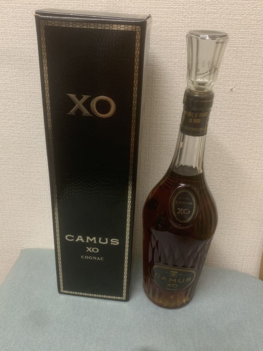 古酒☆ 未開封 CAMUS XO カミュ ロングネック 700ml 箱付き 【公式通販】