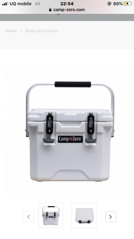 キャンプゼロ ロトモールドクーラーボックス 10L ベージュ キャンプ