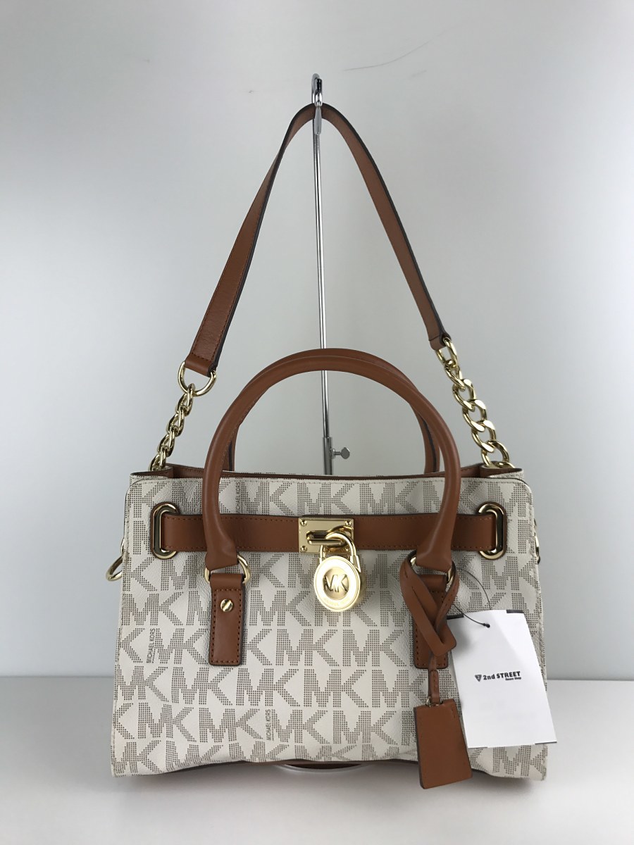 MICHAEL KORS モノグラム 2WAY ショルダーバッグ MICHAEL KORS◇MKモノグラム/2WAYショルダーバッグ/ハンドバッグ/PVC