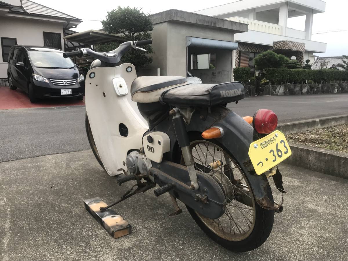 ホンダＣＭ９０　カブ　ＣＵＢ　ＯＨＶ　実働　ジャンク　希少　当時　Ｃ１００　Ｃ１０５　Ｃ６５