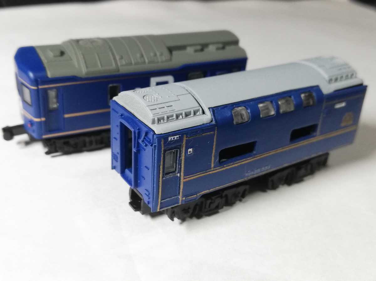 100%新品，品質保証 Bトレインショーティー 北斗星 24系25型 カニ24 500+オロネ25 550 改造品 2両セット(Bトレインショーティ)｜売買されたオークション情報、yahooの商品情報をアーカイブ公開 - オークファン Bトレインショーティ