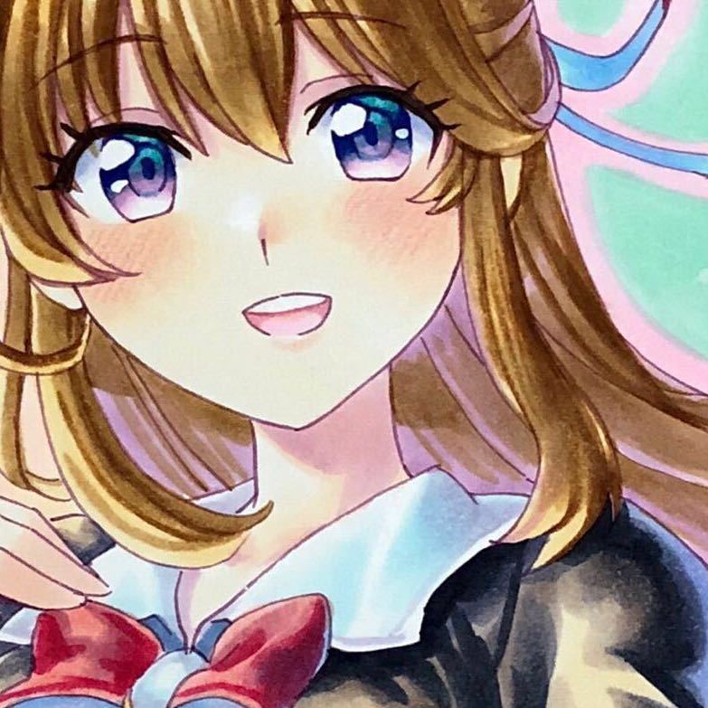 オリジナル手描きイラスト 茶髪 変形サイズ 手描きイラスト 売買されたオークション情報 Yahooの商品情報をアーカイブ公開 オークファン Aucfan Com