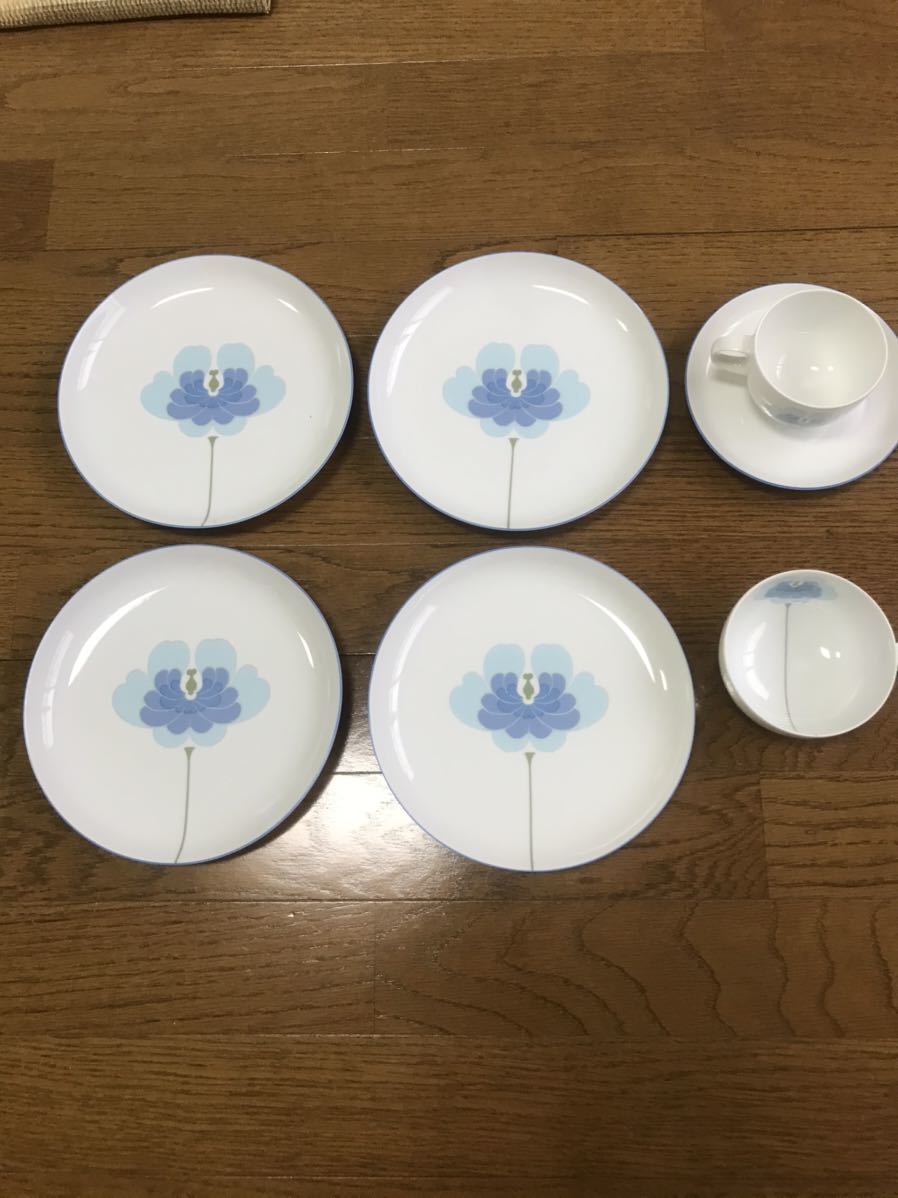 ローゼンタール/クラシックローズ カップ＆ソーサー 5客set【展示品