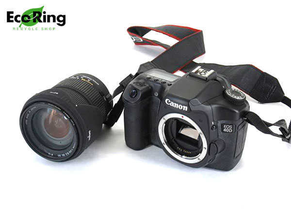 1円 CANON EOS 40D 本体 SIGMA ZOOM18-200レンズ セット BV759