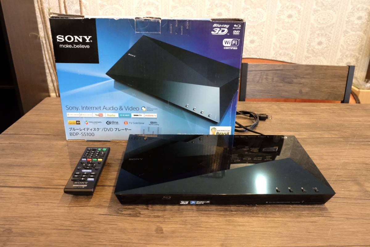 SONY ブルーレイディスクプレーヤー⁄DVDプレーヤー BDP-S5100 SONY