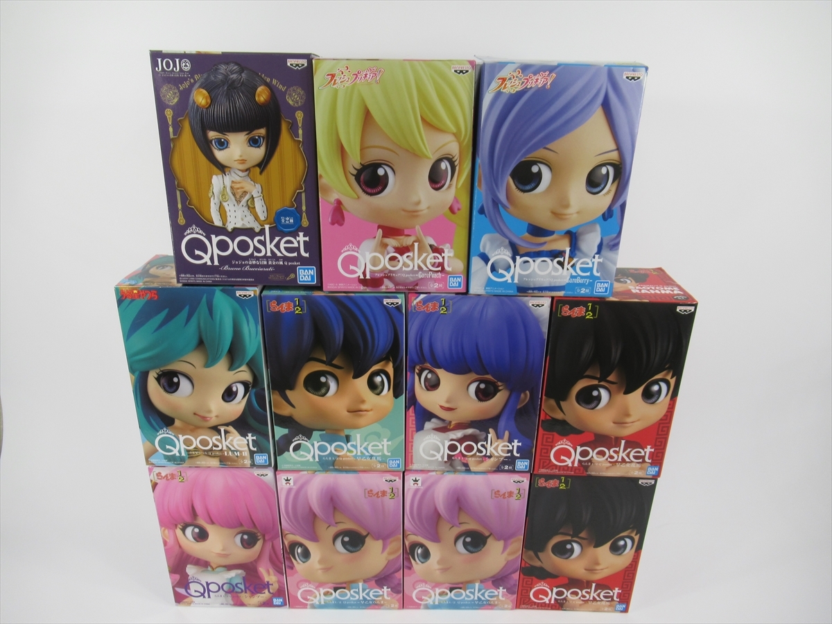Qposket アニメ Characters 11体セット らんま1/2 うる星やつら