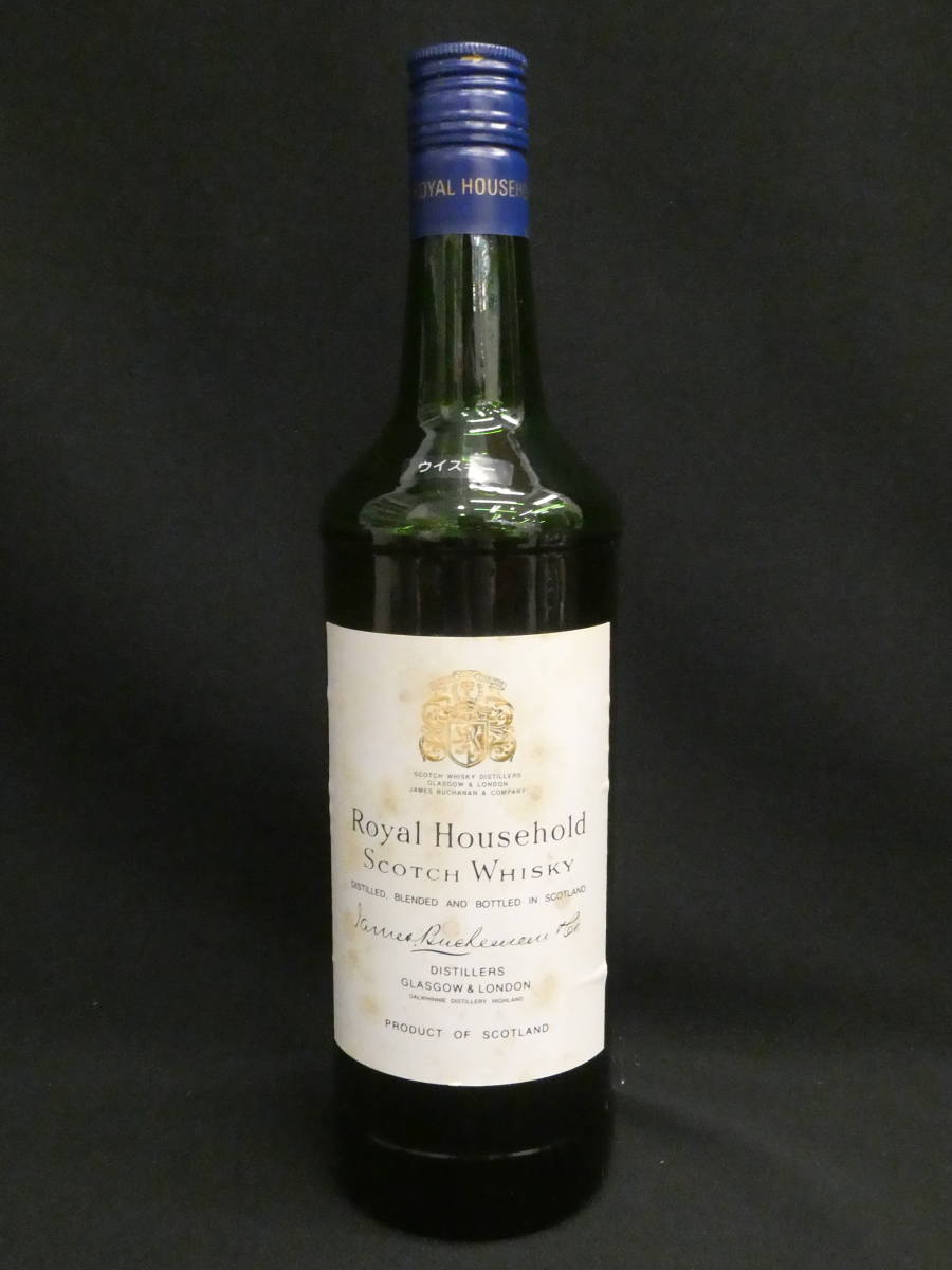 未開栓 ロイヤルハウスホールド 100周年記念ボトル 750ml 木箱付き特級