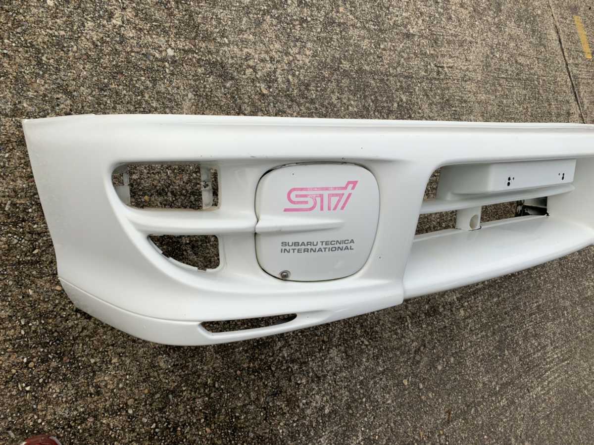 スバル GC8 WRX Sti 純正フロントバンパー ダクト付き 直接引き取り