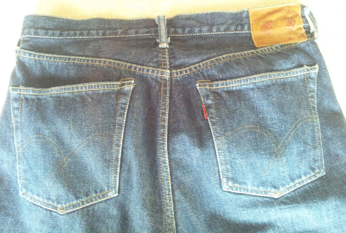 お得，定番 FULLCOUNT 大戦モデル WW2 13.7oz ジンバブエコットン 1100-14-02 フルカウント ウッドランドカモスレーキ ペンキステッチ パッチ(ジーンズ)｜売買されたオークション情報、yahooの商品情報をアーカ 男性用