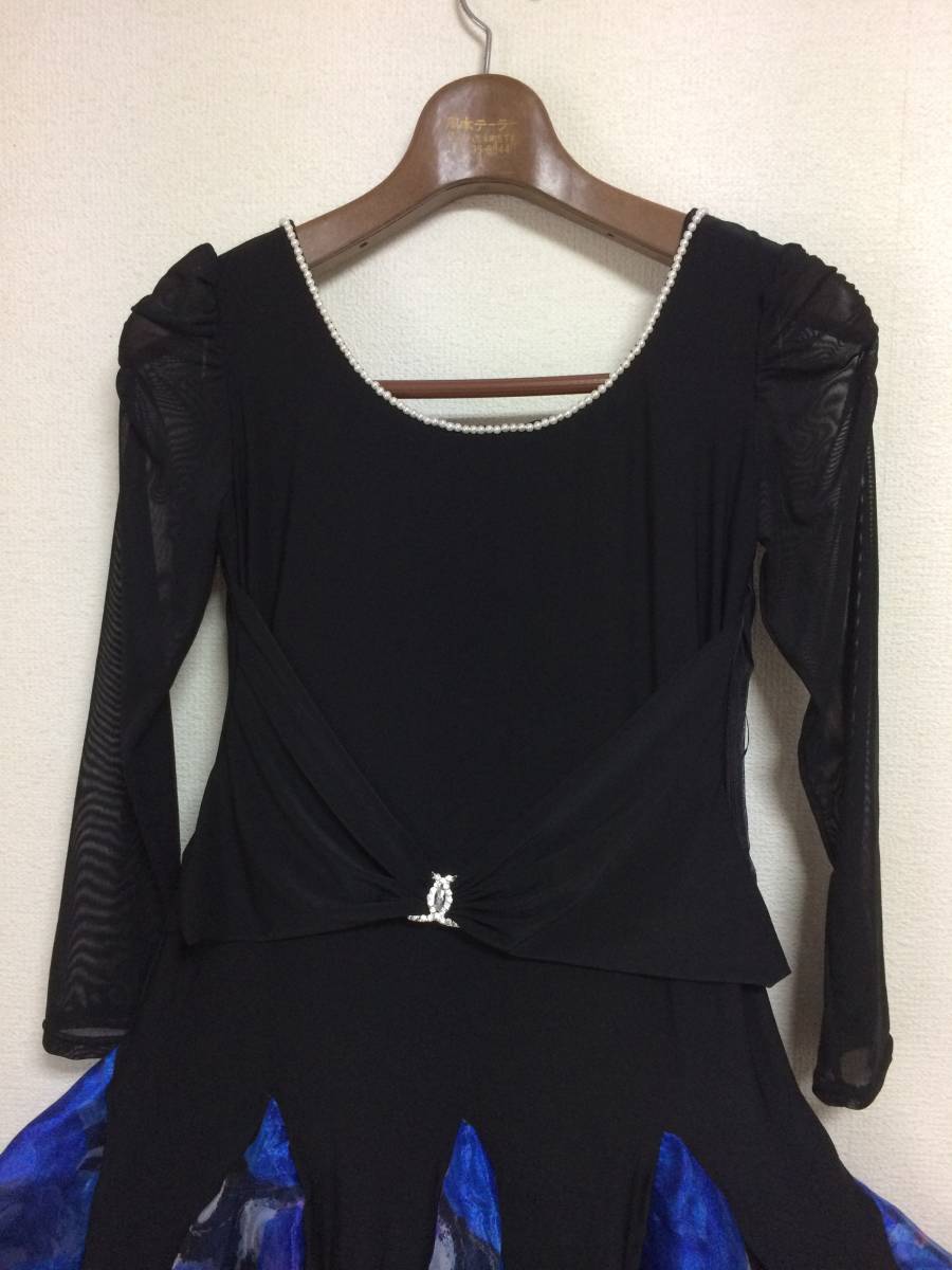 社交ダンス 社交ダンスドレス 広がる裾 モダンドレス 競技用ドレス ダンス ドレス 新品☆ダンスドレス☆スタンダード☆社交ダンス☆競技会☆パーティー 社交ダンス衣装 衣装 ダンス衣装 パーティー 通販・人気 送料無料社交ダンスドレス モダンスカート ワンピース