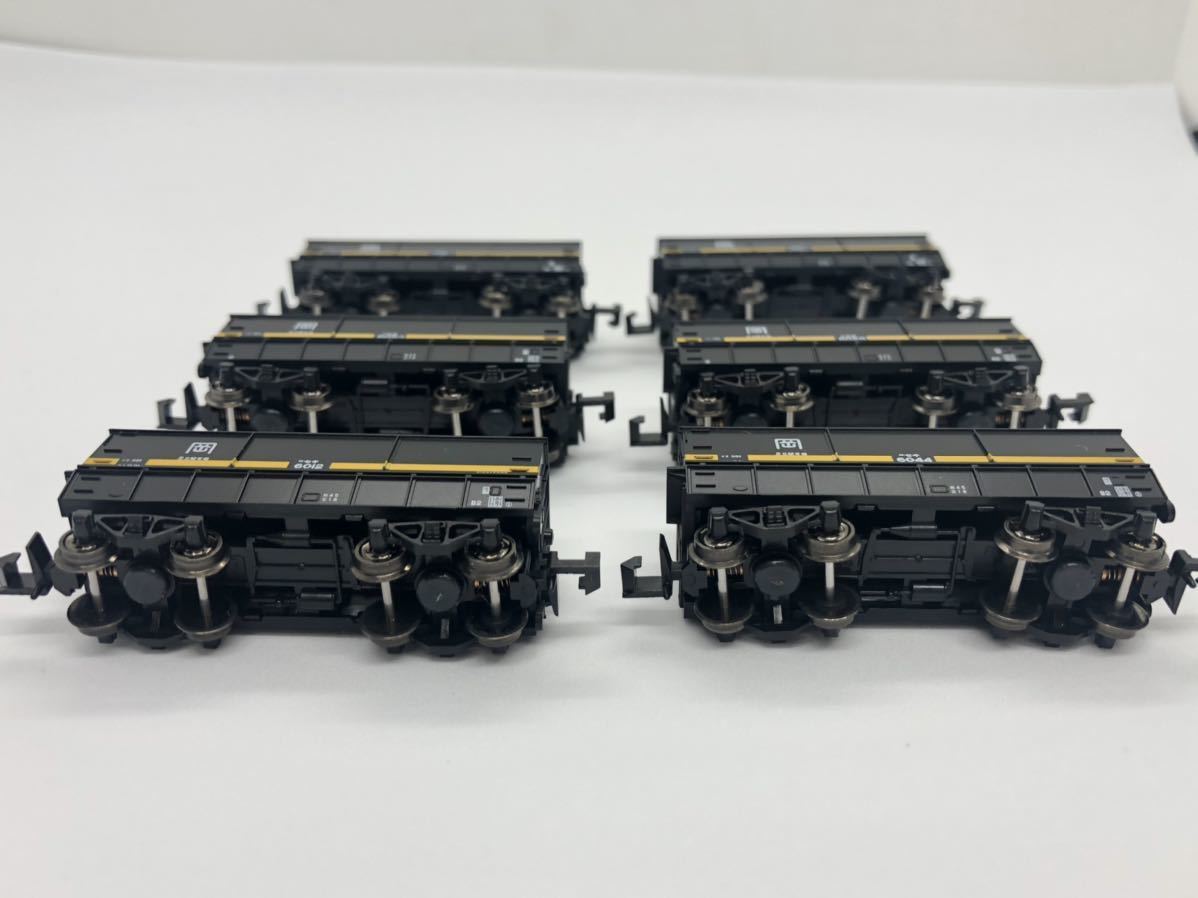 KATO 10-1158 石灰輸送列車 伯備線石灰輸送貨物列車 12両セット ばらし