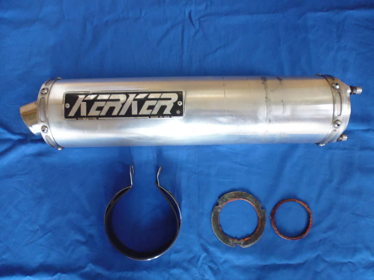 美品！ZRX400 ☆ 送料込 カワサキ ZRX1100 KERKER スリップオン 