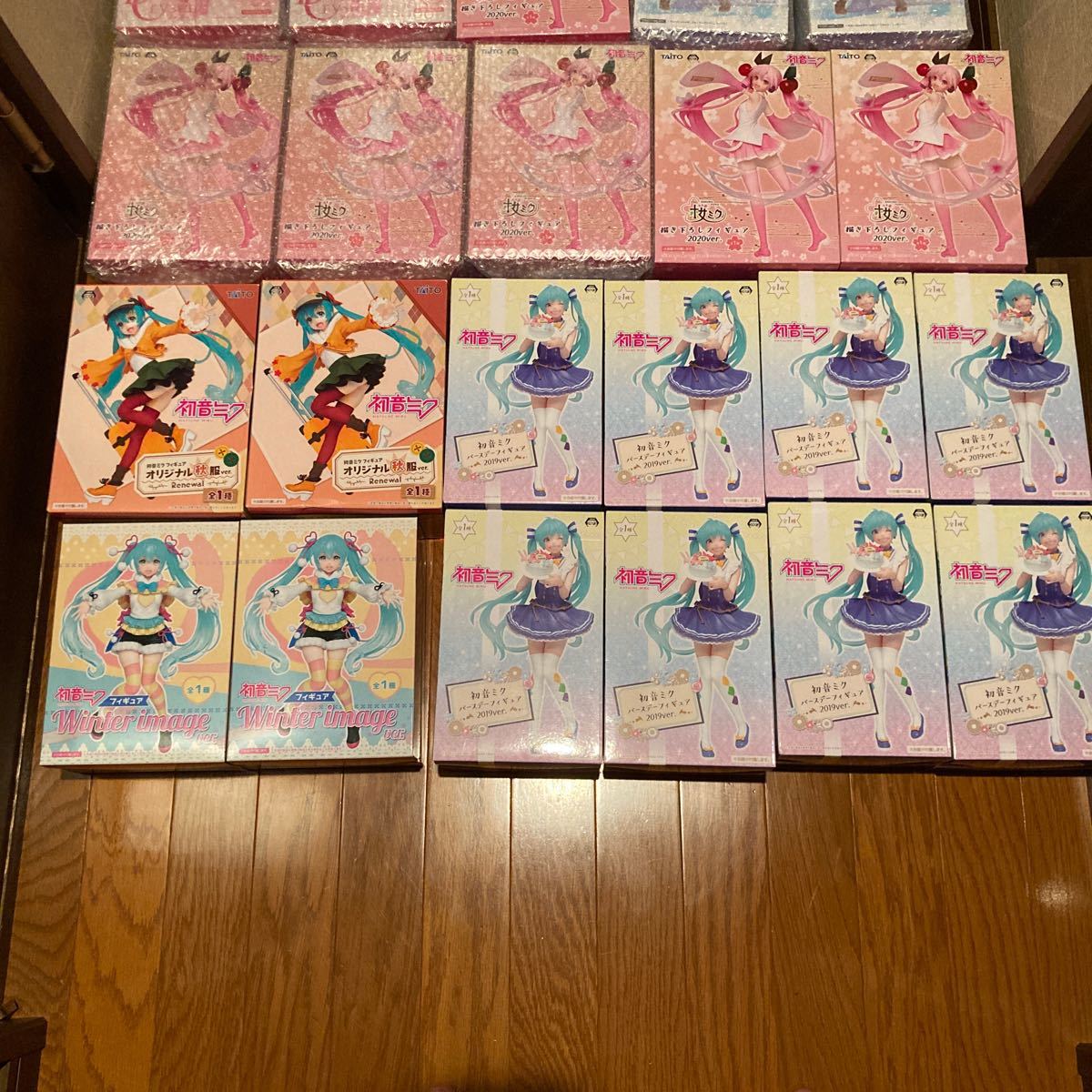 フィギュア まとめ売り 大量27個 初音ミク 桜ミク 書き下ろし 