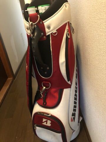 中古品ブリヂストンキャディーバッグ 9型47インチ対応_4