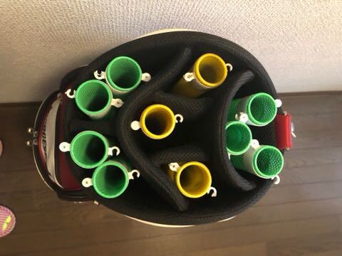 中古品ブリヂストンキャディーバッグ 9型47インチ対応_6