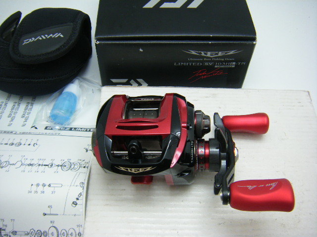 即決！◇新品！ダイワ スティーズ LTD SV 103HL-TN 左巻◇並木