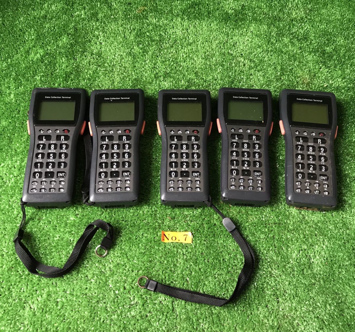 | CASIO ハンディターミナル DT-X200 レーザースキャナモデル 株式会社データマインド CASIO バーコードハンディターミナル DT-930M51 本体 5セツト現状品 動作未確認済み No:7
