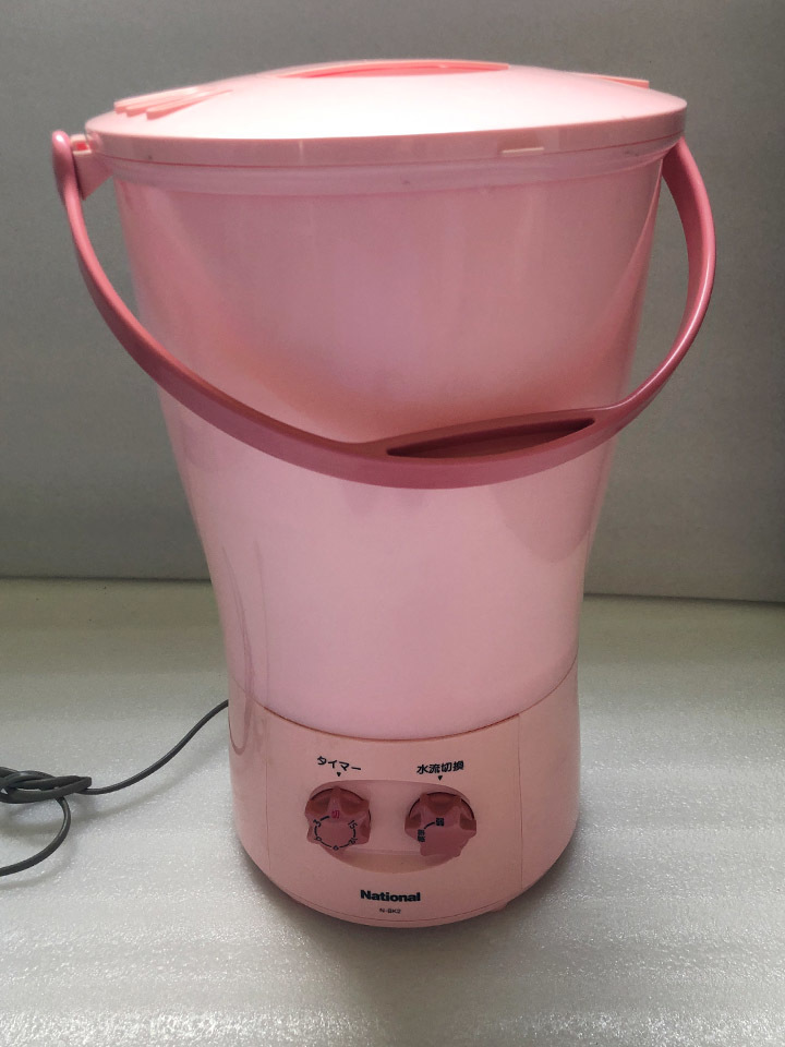 オンライン日本 ☆中古 電気バケツ ミニ洗濯機 ただのバケツじゃありま