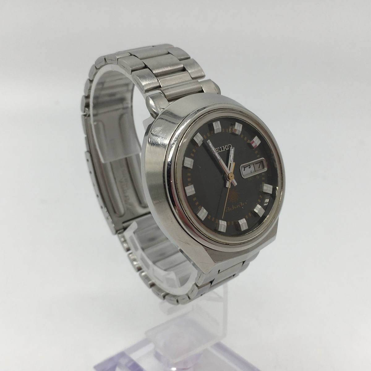 ◎SEIKO advan セイコー アドバン 6106-7560 自動巻き 腕時計 シルバー 