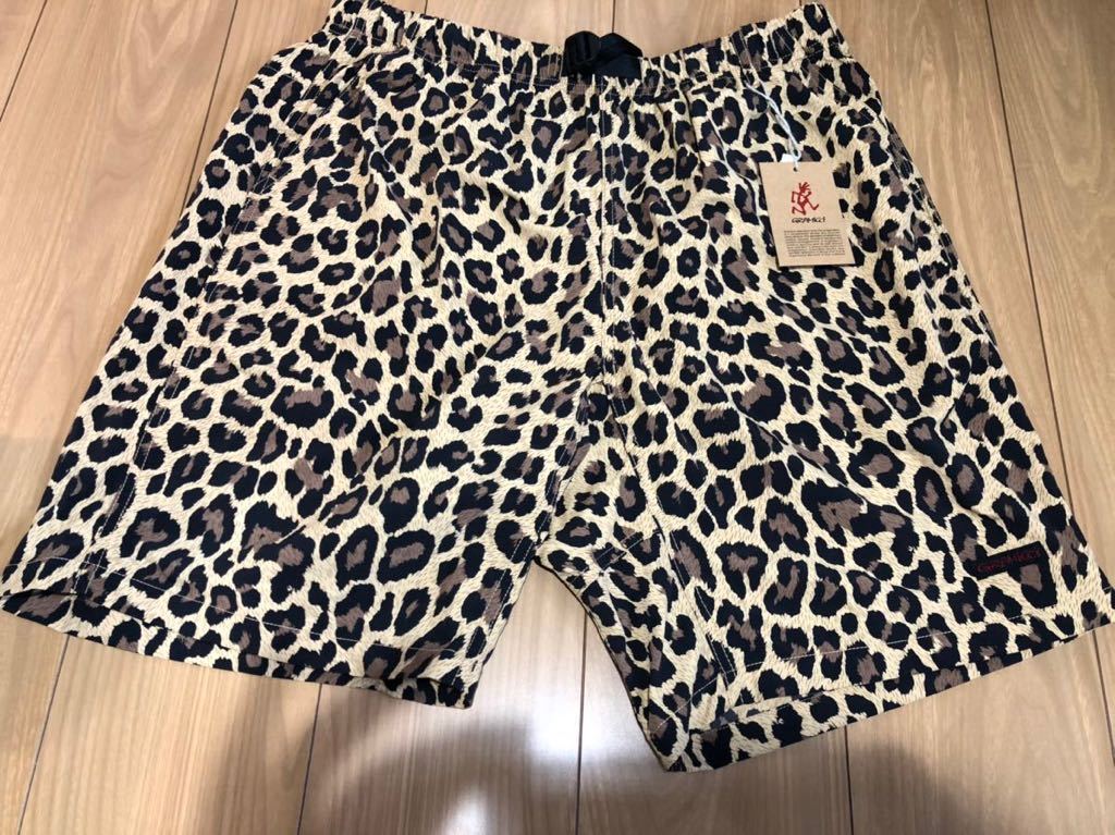 未使用 L gramicci leopard SHELL PACKABLE SHORTS シェルパッカブル
