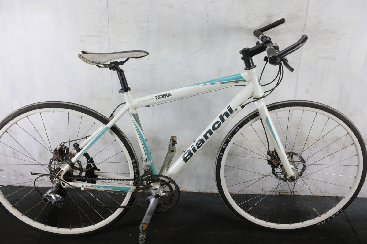 アルミ ROMA ビアンキ 公式通販 クロスバイク 700c Bianchi 700C 24速 