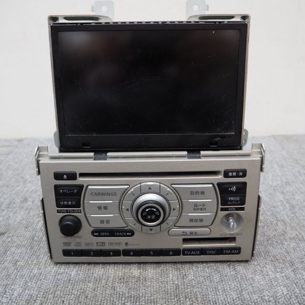 セレナ DBA-CC25 純正番号 25915 CY50B 純正 ナビモニター CD/DVD/MP3