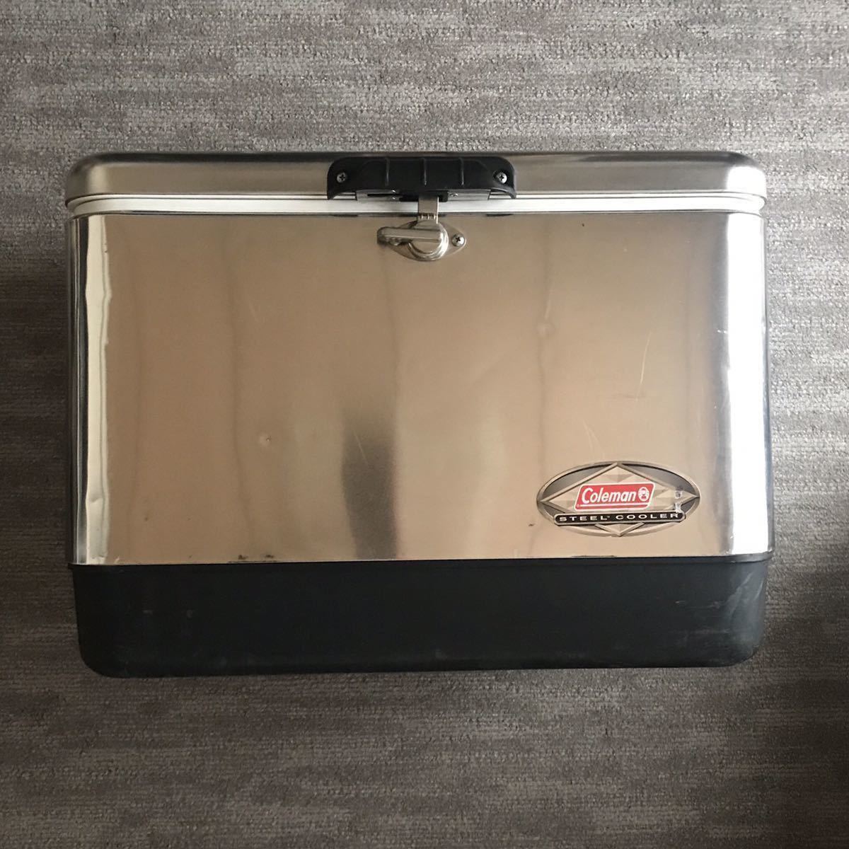 【新作入荷，限定セール】 Coleman コールマン スチールベルト クーラーボックス 54QTスチールベルト(50L～)｜売買されたオークション情報、yahooの商品情報をアーカイブ公開 - オークファン 50L～