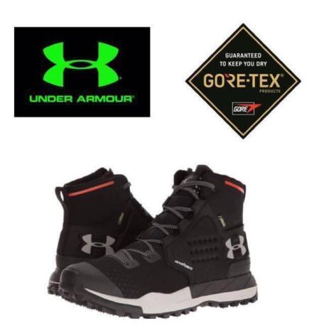 最安値，100%新品 定価26500円 UNDER ARMOUR UA アンダーアーマー メンズ ゴアテックス シューズ 靴 ブーツ GTX 防水 登山靴 アウトドア ブラック 27(27.0cm)｜売買されたオークション情報、yahooの商品情報をアーカイブ 27.0cm