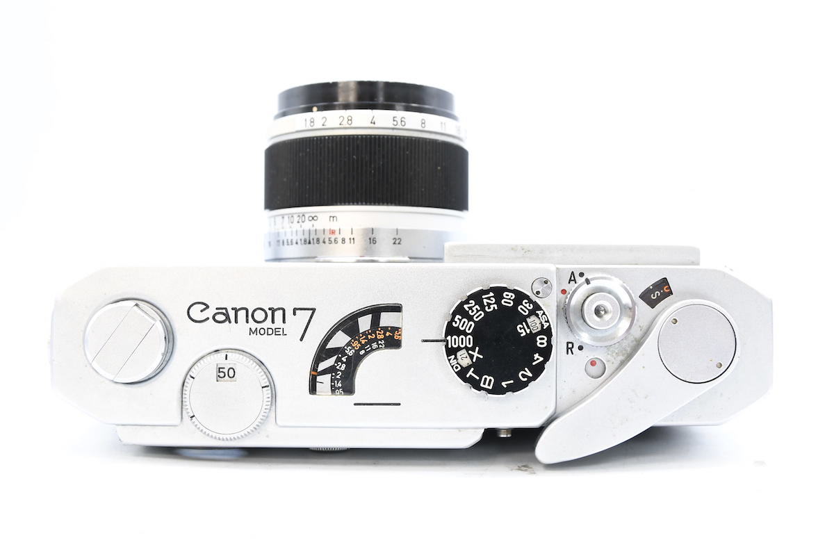 ◇ Canon キヤノン MODEL 7 + CANON LENS 50mm F1.8 レンジ