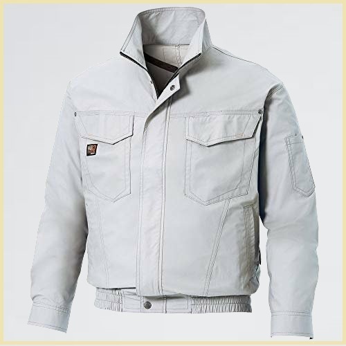 ☆★キャンペーン★☆新品☆未使用★ Wear Cooling Y-KH (シルバ-， XL) サンエス社製 空調服／空調風神服