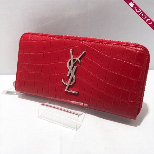 サンローラン(SAINT LAURENT) ブラック レディース長財布 | 通販・人気