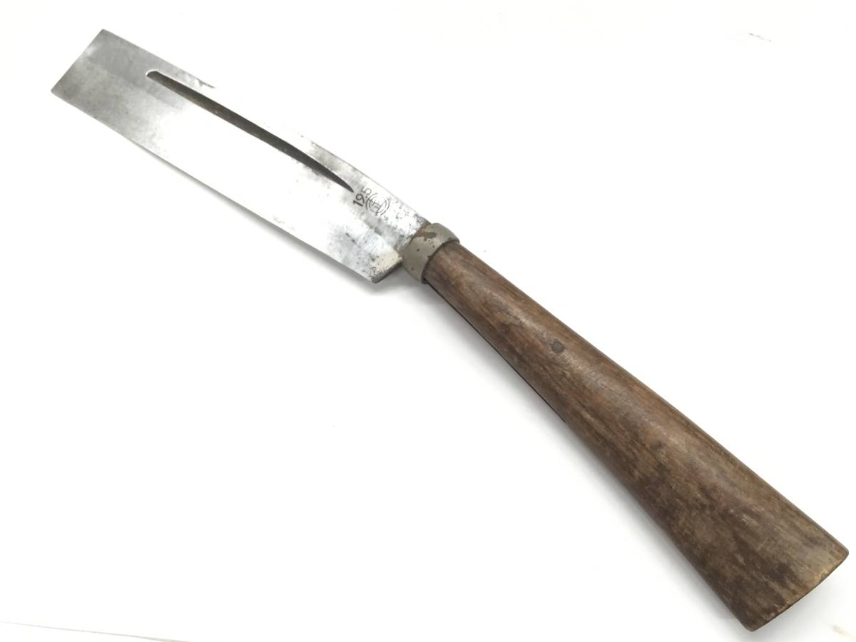 品質保証,SALE 【10326073】★在銘 土州正光★ 鉈 枝打ち鋸 二丁差し 19.5cm 6寸5分 土佐 農業 林業 山仕事 山師 造園 ナタ 管)a0725-1-1k