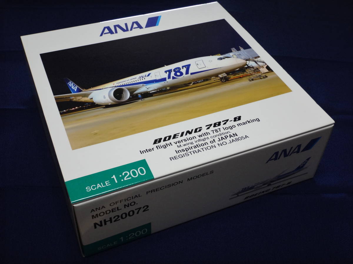 ☆ANA 全日空☆787-8 B787☆Inspiration of JAPAN☆JA805A 1/200