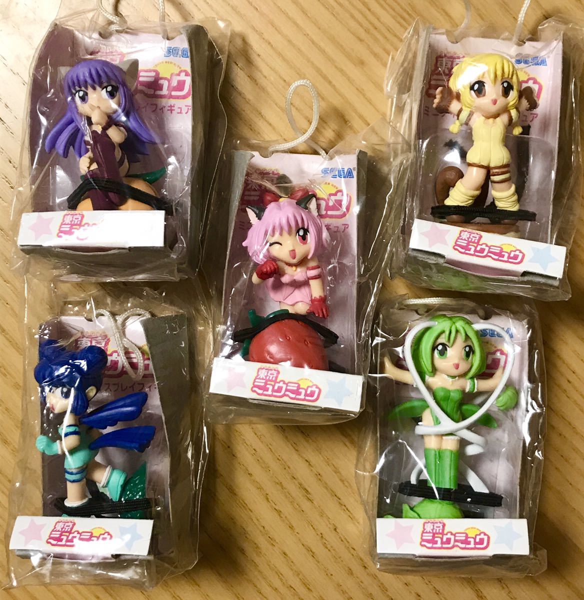 東京ミュウミュウ ミニディスプレイフィギュア 5種コンプリート未