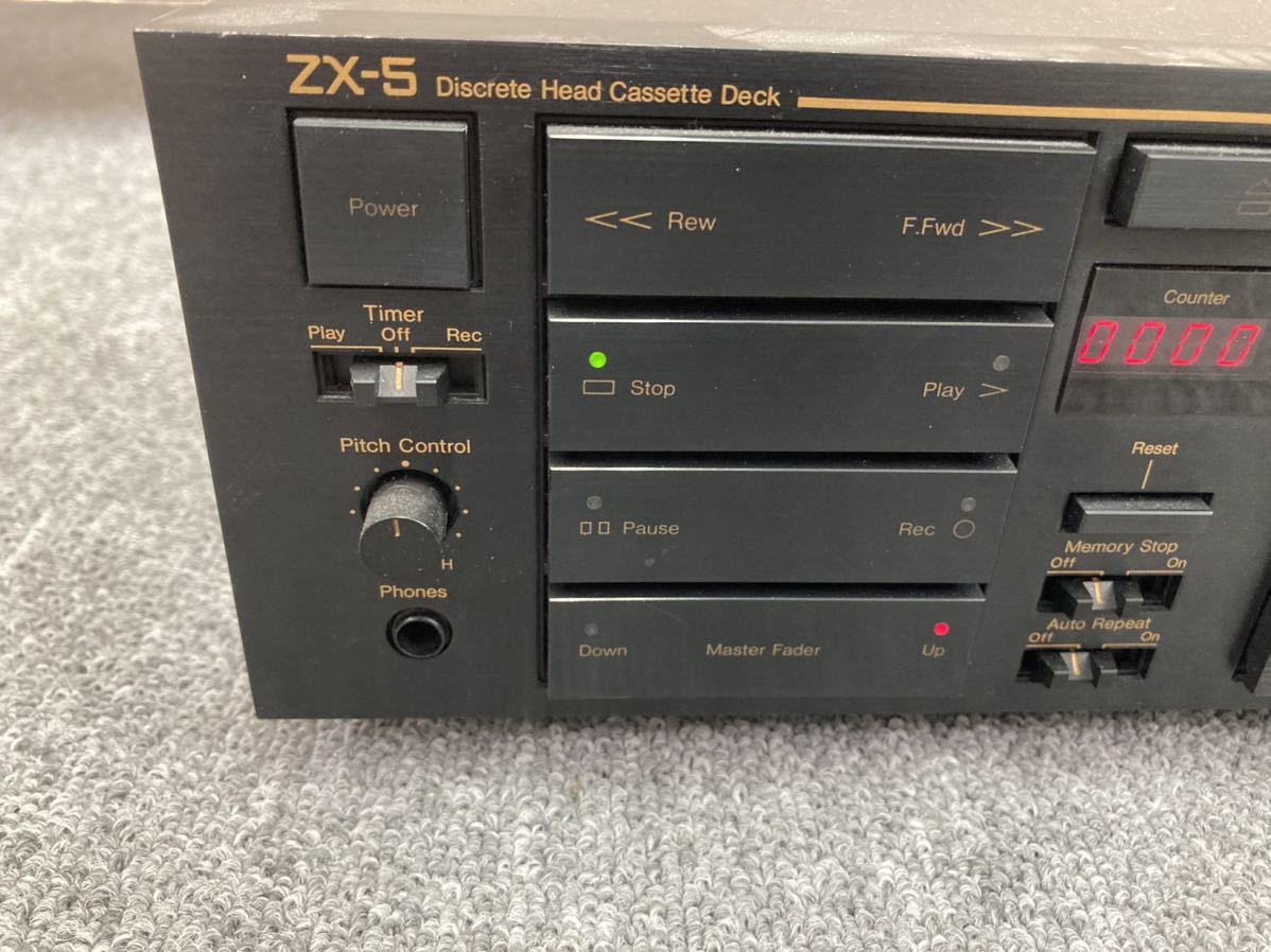 ZX-5 Nakamichi カセットデッキ - 「nakamichi zx-5」の NAKAMICHI
