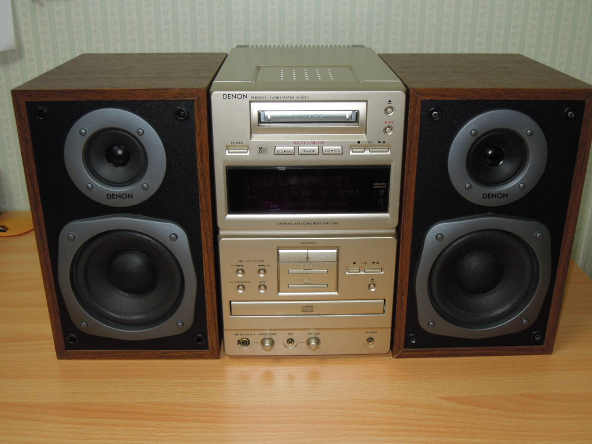 DENON / MDコンポ D-MD11 ☆デノン・デンオン・CD部ジャンク・美品