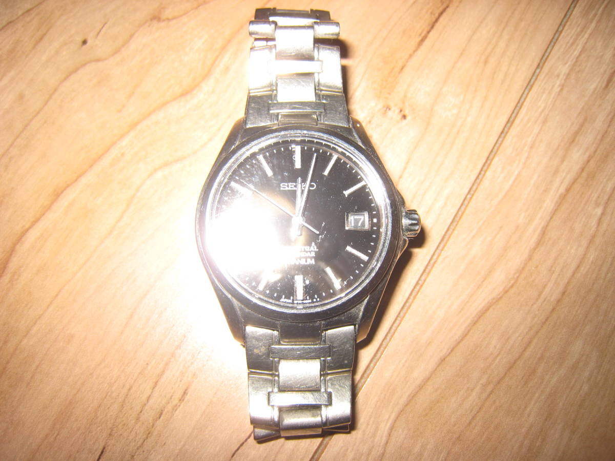 セイコー 中古)SEIKO グランドセイコー SBGV231 ブライトチタン チタン