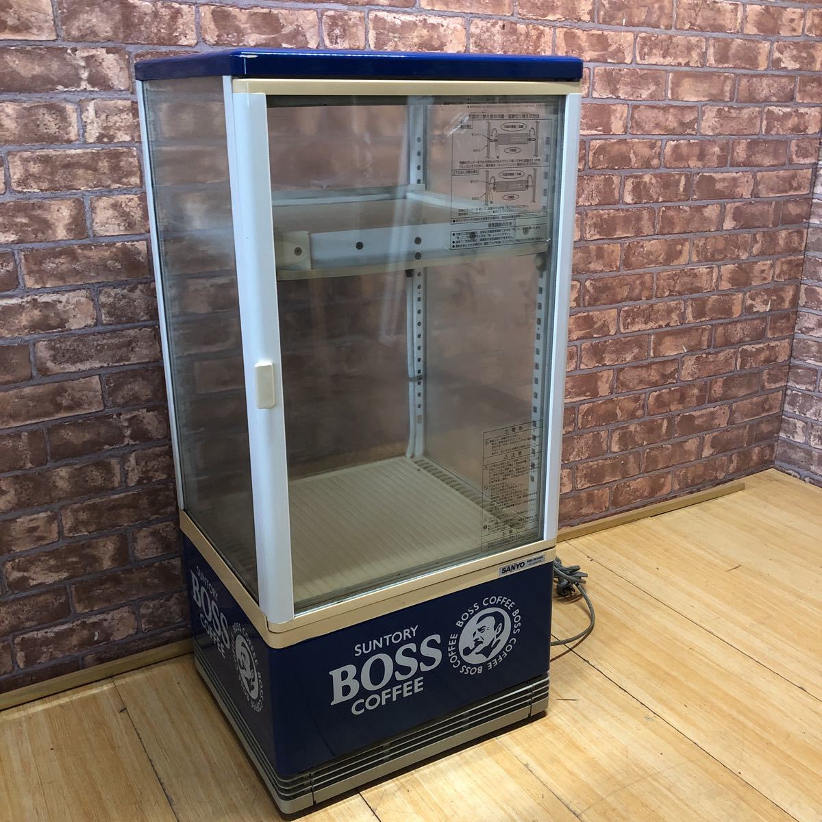 5321 冷蔵ショーケース SANYO ガラス ショーケース SMR-SK111 BOSS 430