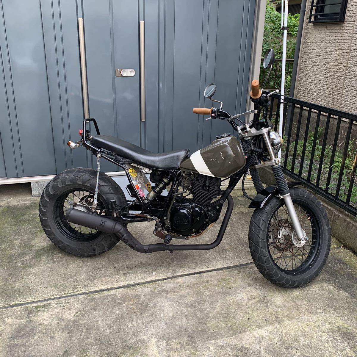 TW200 ヤマハ DG07J Yahoo ☆22万円 実働車 ロンスイカスタム！TW 実働 